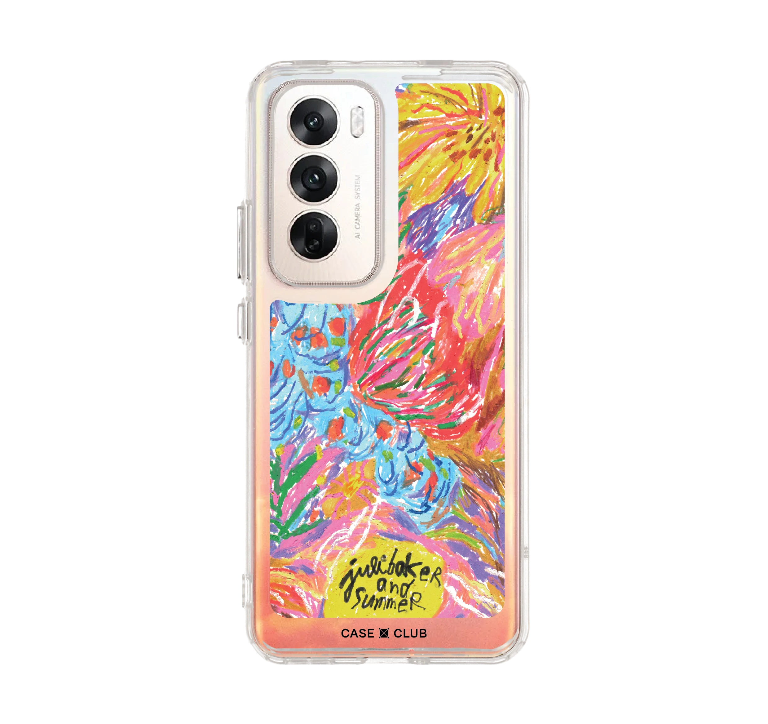 ดอกไม้สไตล์ abstract โดย juli baker